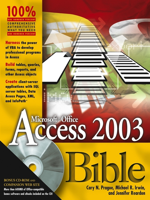 Cover image for Access 2003 Bible